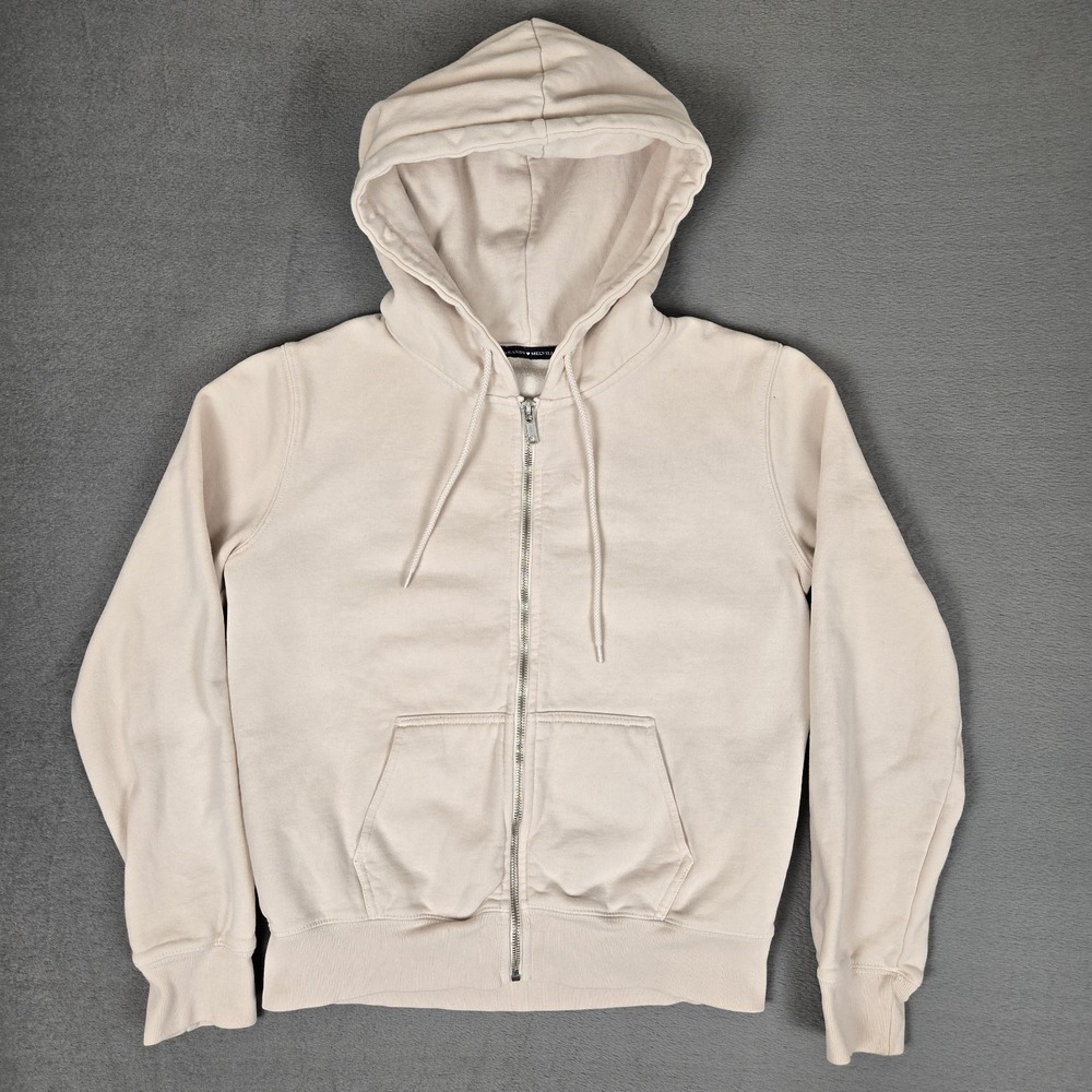 Brandy Melville‎ Oversized Fit Christy Full Zip Hoodie Womens OS Pink *READ